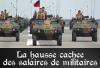 Hausse cach&eacute;e des salaires des militaires