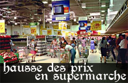 Hausse des prix