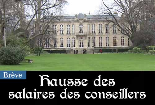 Hausse des salaires des conseillers en 2014