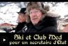 Herv&eacute; Novelli au ski et au cleb Med