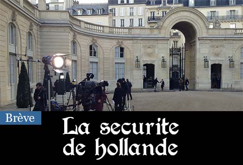 Hollande à l'Elysée