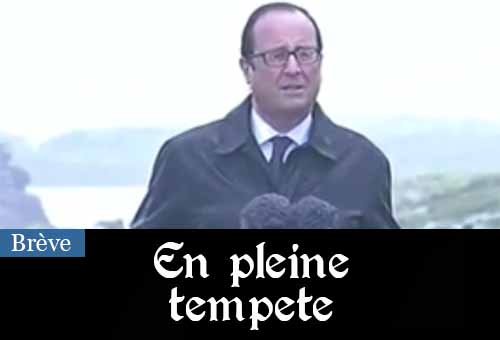 Hollande à l'Île de Sein