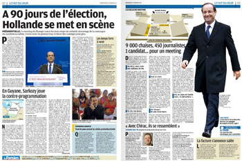 Hollande dans Le Parisien