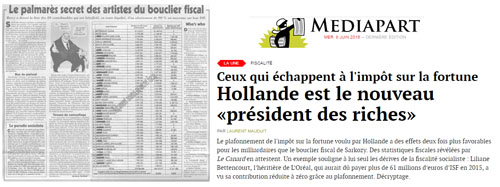 Hollande, président des riches