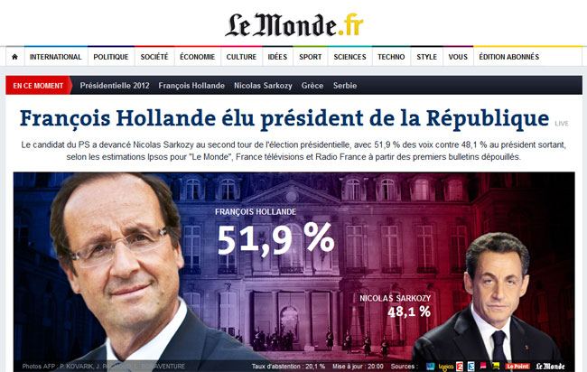 Hollande, président