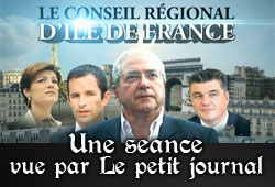 Séance du conseil régional d'Ile-de-France