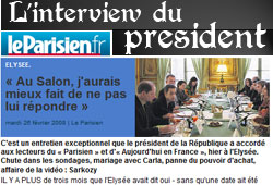 Interview du président