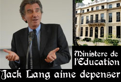 Jack Lang ministre