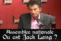 Jack Lanfg sur France Inter