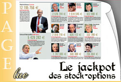 Le Jackpot des stock-options