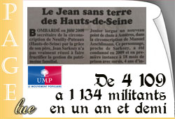 Jean Sarkozy et les militants UMP