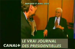 Lionel Jospin, 21 avril 2002