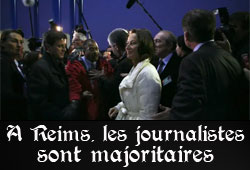 Journalistes au Congrès de Reims