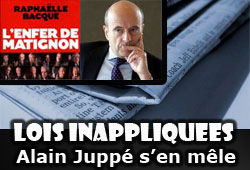 Juppé et les lois inappliquées