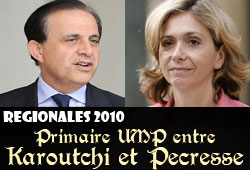 Roger Karoutchi et Valérie Pécresse