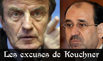 Kouchner en Irak