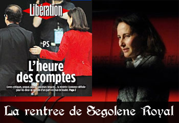 La rentrée de Ségolène Royal