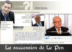 La succession de Le Pen