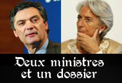 Christine Lagarde et Patrick Devedjian