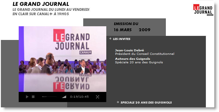 Le Grand journal de Canal +