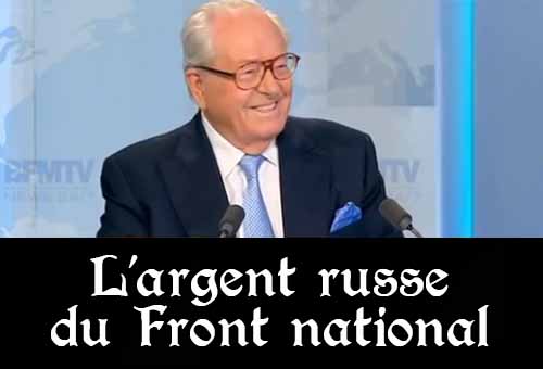 Argent russe de Le Pen