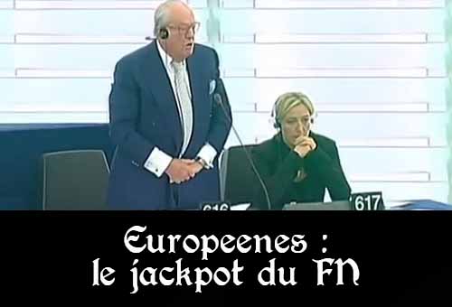Le Pen au parlement européen
