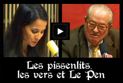 Le Pen, les pissenlits et les vers
