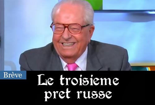 Le Pen prêt russe