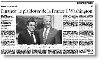 Le Figaro - Fillon aux Etats-Unis