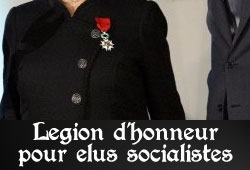 Légion d'honneur pour le PS