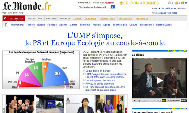 Le Monde - 7 juin 2009 - 23h