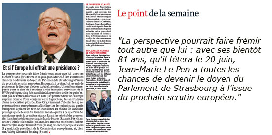 Le Pen Le Point