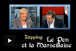 Le Pen et la Marseillaise