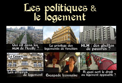 Les politiques et le logement