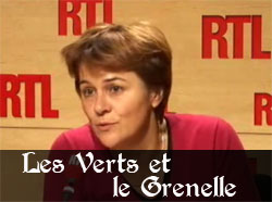 Les verts et le Grenelle