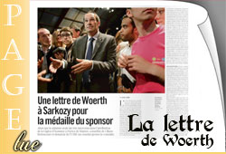 La lettre de Woerth