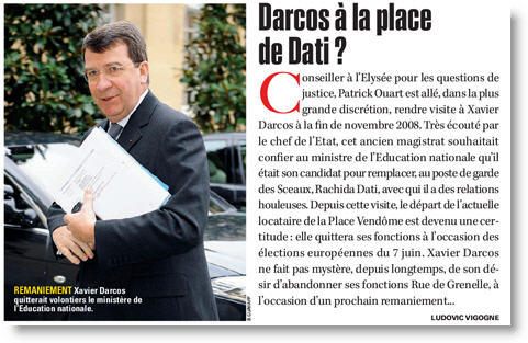 L'Express, Darcos