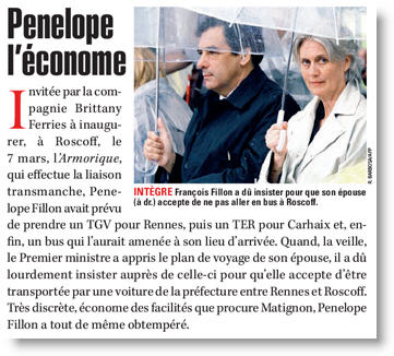 L'Express - Penelope Fillon