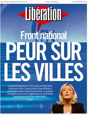 Libération, 24 mars 2014