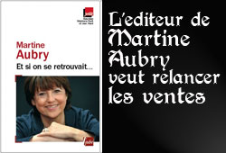 Livre de Martine Aubry