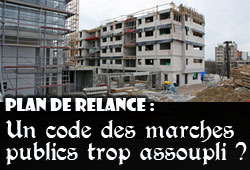 Logement, plan de relance