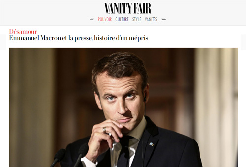 Macron, mépris