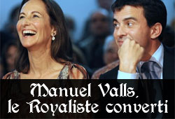 Manuel Valls et Ségolène Royal