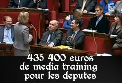 Media training des députés