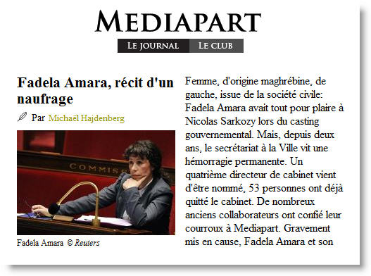 Amara sur Mediapart