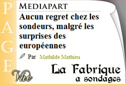 Mediapart et la fabrique à sondage