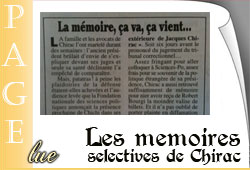 Mémoires de Chirac