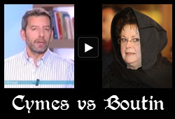 Michel Cymes et Christine Boutin