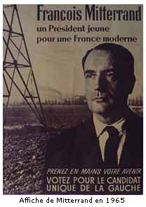 Mitterrand en 1965