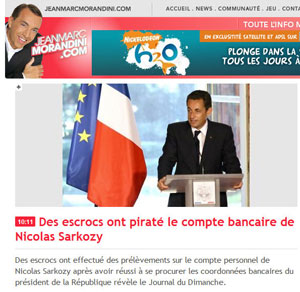 Morandini et Sarkozy